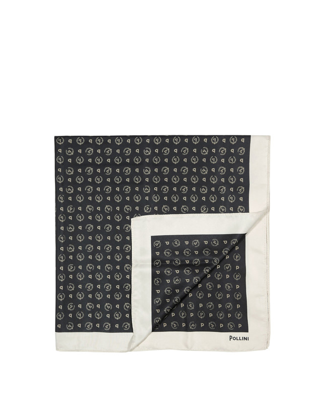 Foulard in raso Heritage Logo Classic Photo 1