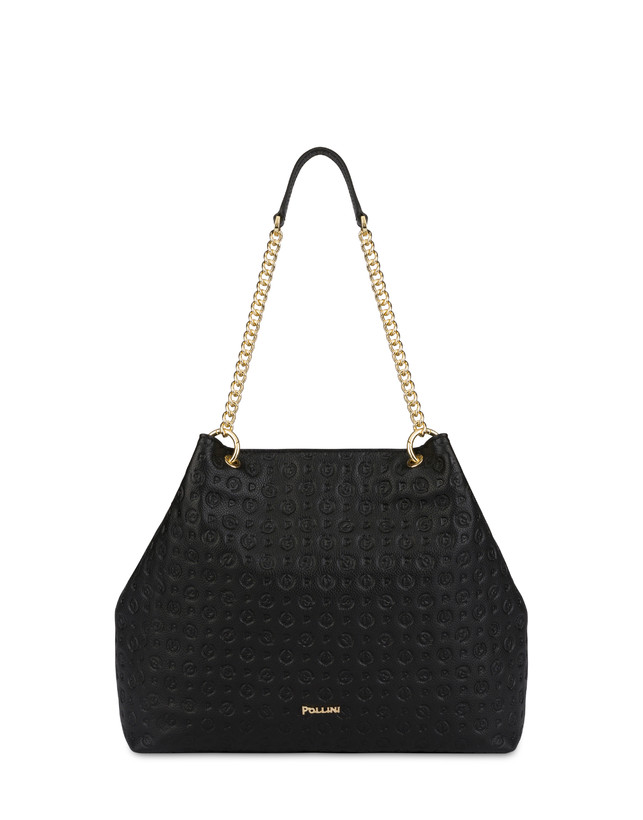 Heritage Logo Embossed hobo bag Photo 1