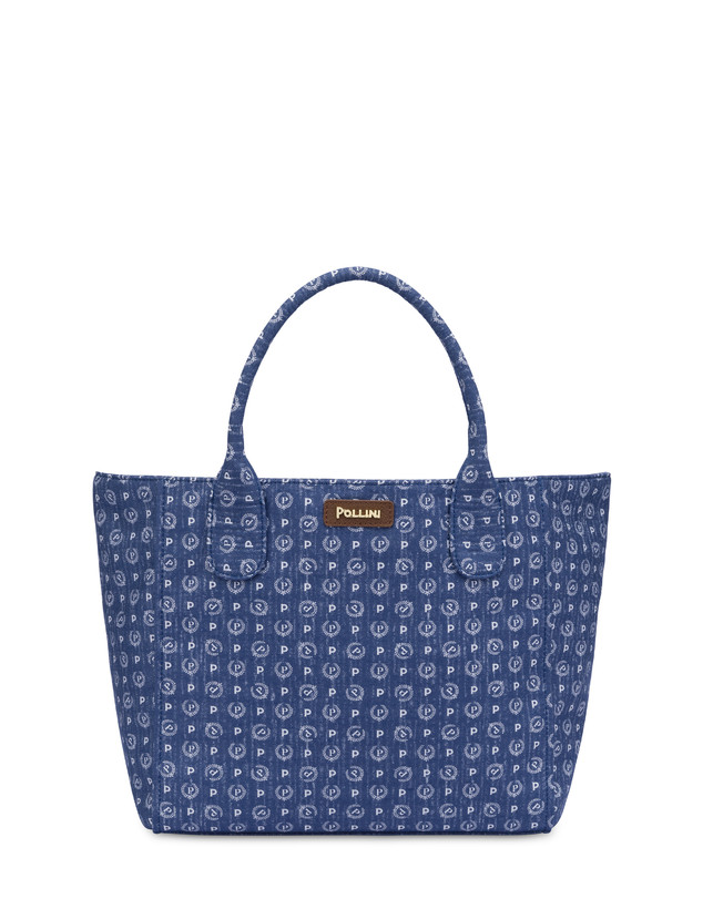 Heritage Denim Jacquard tote bag Photo 1