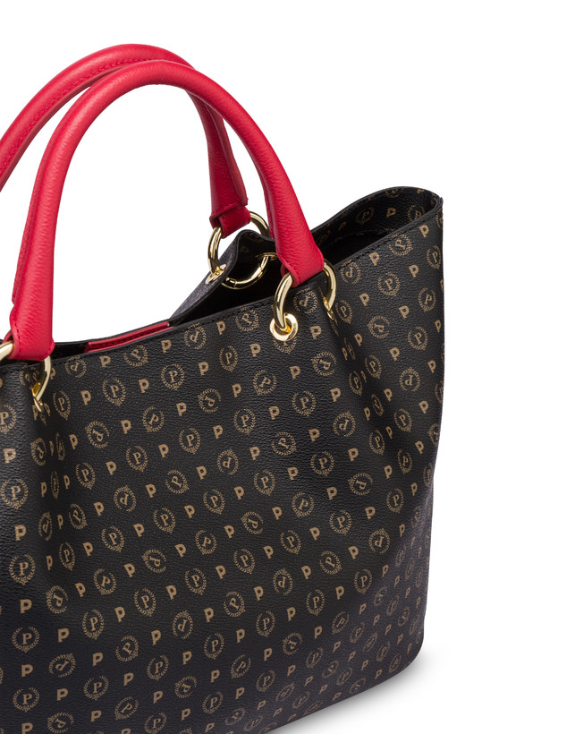 Borsa doppio manico in PVC Heritage Logo Classic Photo 6