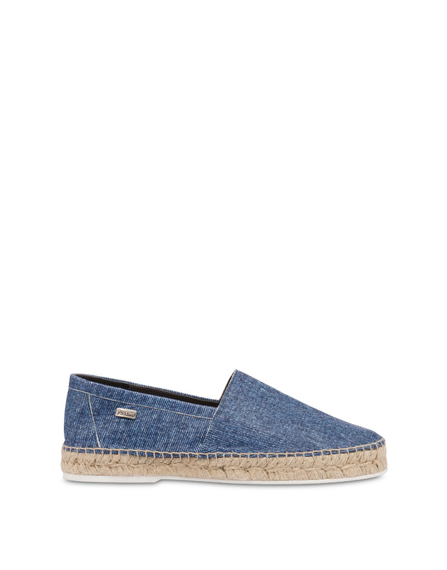 Espadrillas in capra stampa denim Photo 1