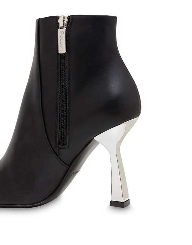 Advance Ivory Nappa Leather Ankle Boots Photo 4