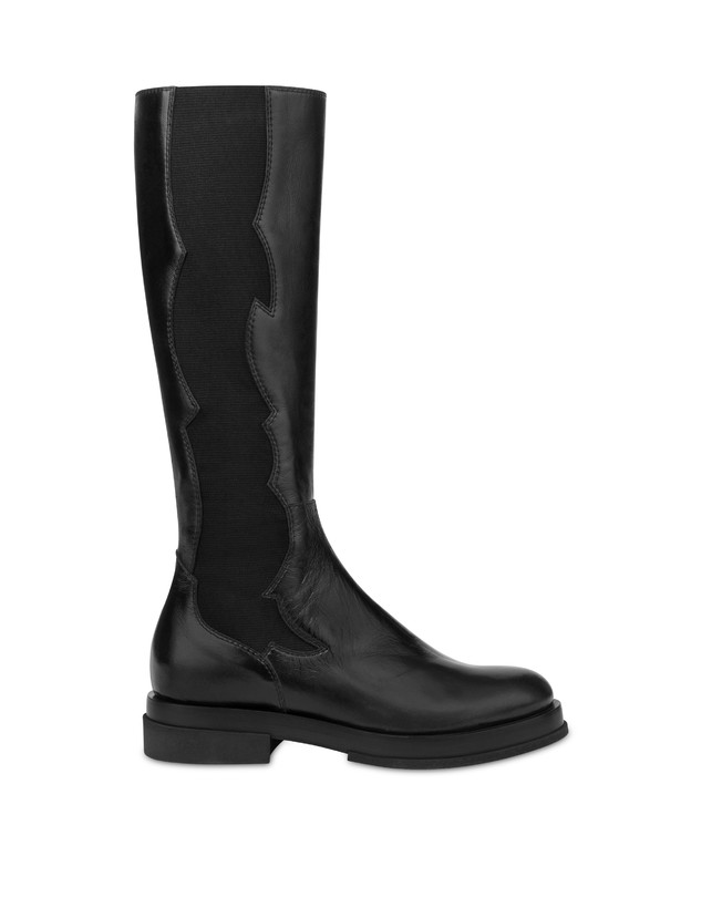 Austin knee-high boots made from calf leather Photo 1