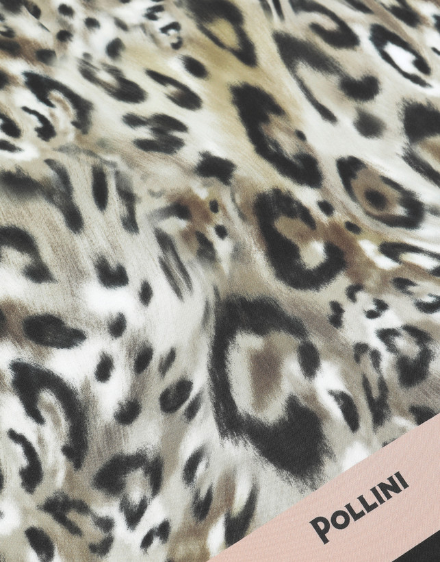 Foulard in seta con stampa animalier Photo 3