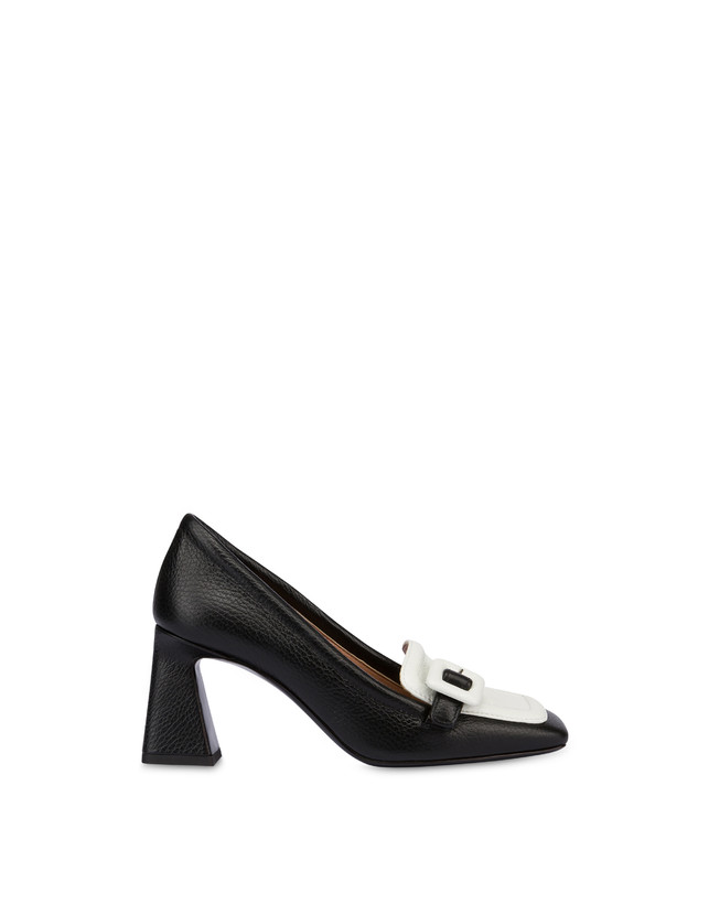 Ursula tumbled calfskin pump Photo 1