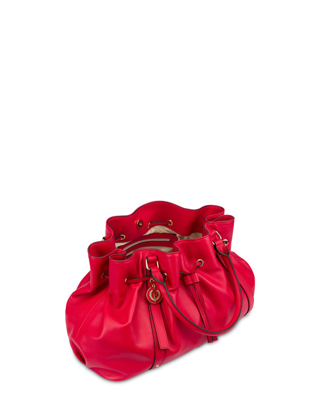 Serena double handle bag in Nappa leather Photo 4