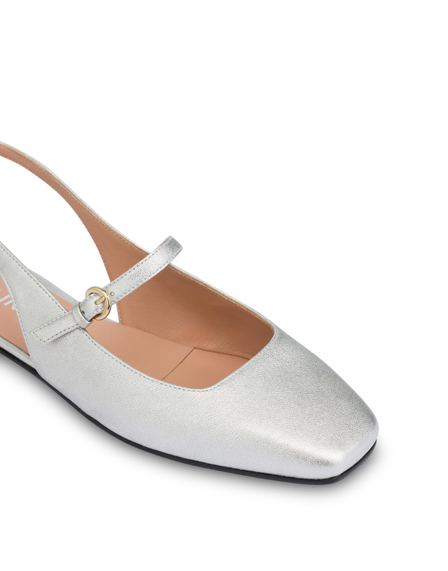 Ballerinas Slingback aus laminiertem Nappaleder Nina Photo 4