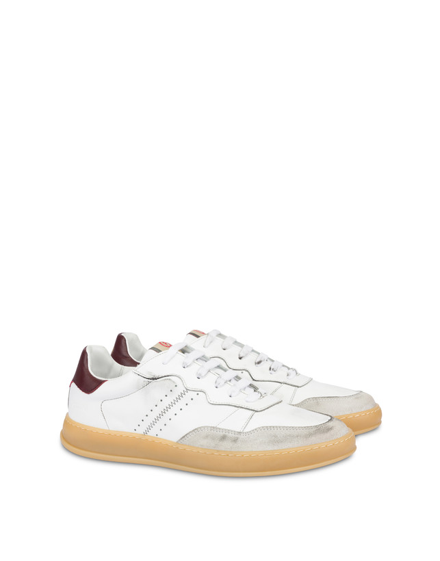 Tennis Club calfskin and split-leather sneakers Photo 2