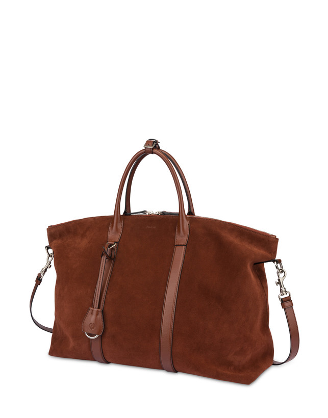 The New Touch double-handle bag in nubuck leather Photo 2