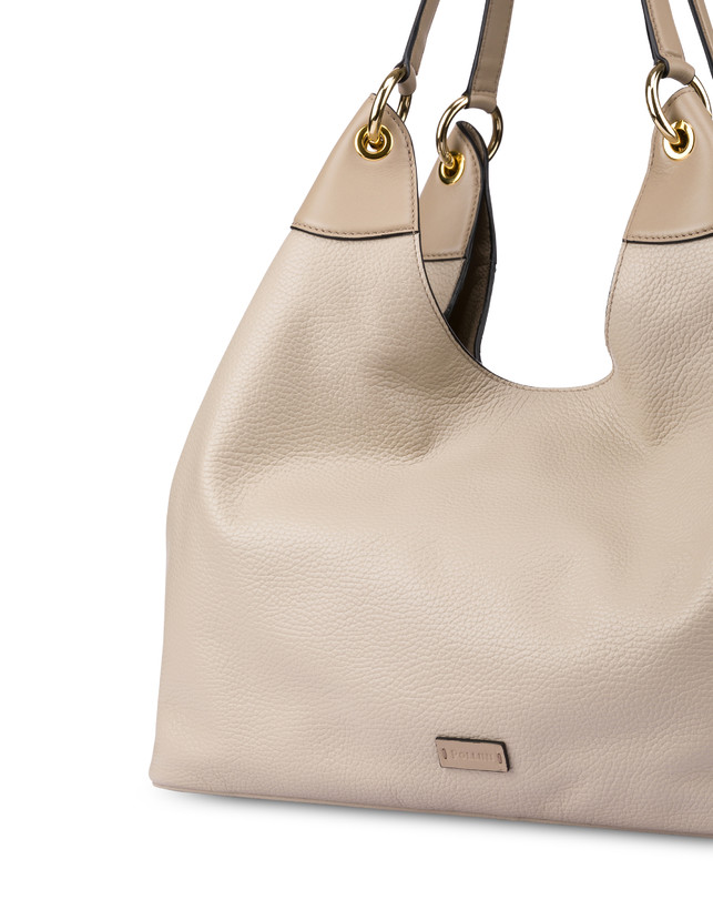 Tasche Anjia mit Doppelgriff aus Kalbsleder Photo 5