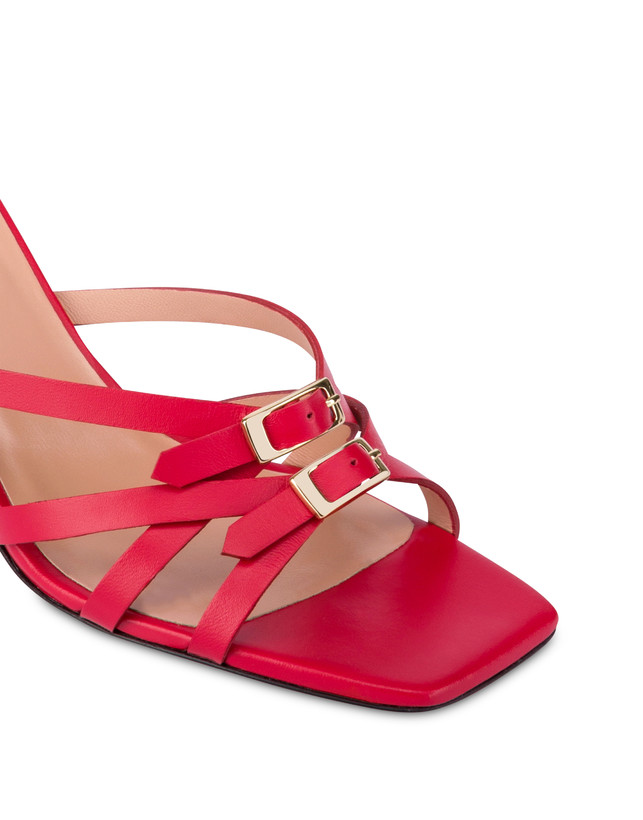 Double calfskin sandals Photo 4