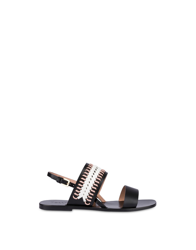 Rodeo calfskin flat sandals Photo 1