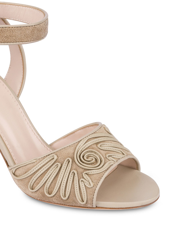 Prestige split leather sandals Photo 4