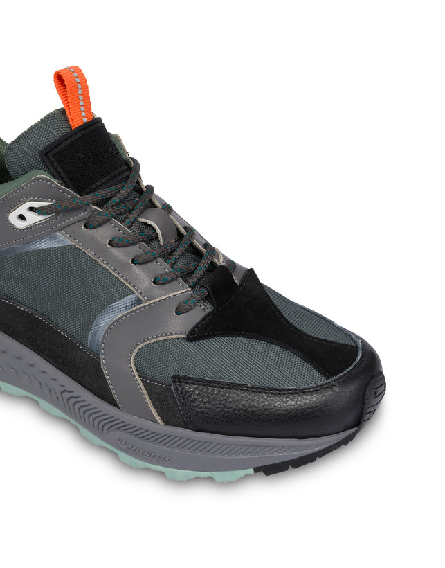 Sneakers P-Ride Sole By Michelin In Nylon e Vitello Photo 5