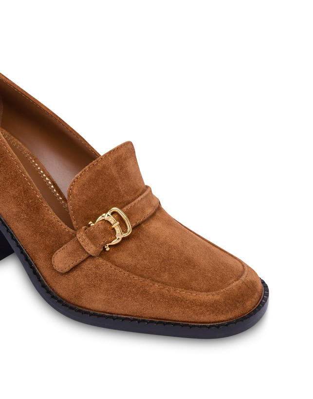 Janet Pump in Split Leather Photo 4