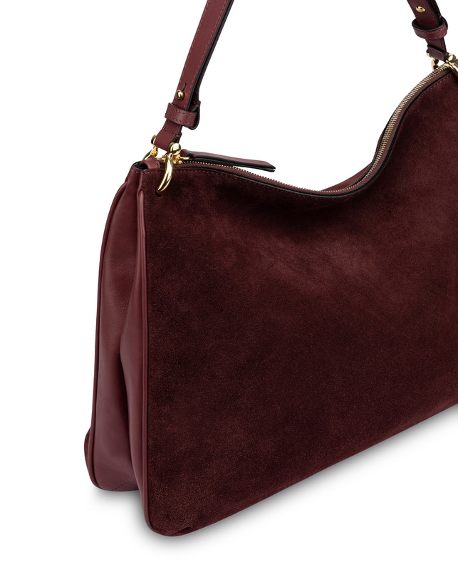 Marlene Big Shoulder Bag in Split Leather Photo 4