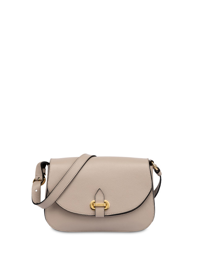 Crossbody Bag Fence in Vitello Granato Photo 1