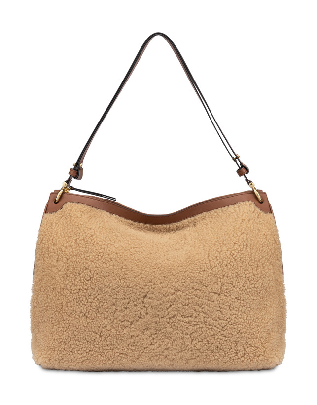 Marlene Big Double Handle Bag in Sheepskin Photo 1
