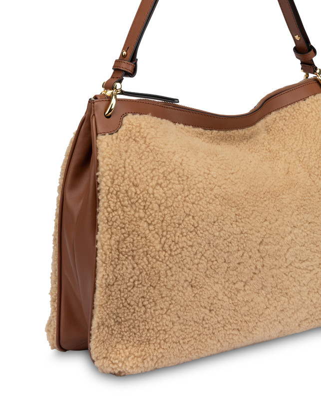 Marlene Big Double Handle Bag in Sheepskin Photo 4