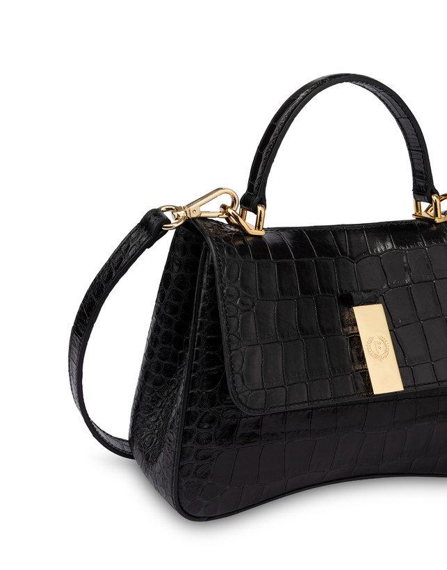 Top Handle Bag Muse in Vitello Stampa Cocco Photo 4