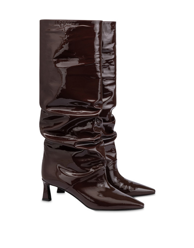 Stiefel Plié aus Lackleder Photo 2