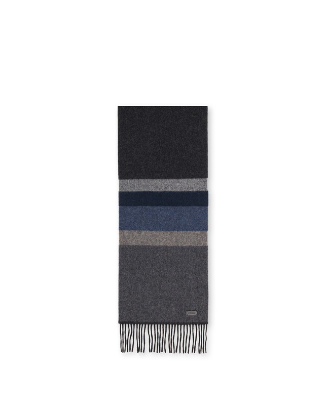 Sciarpa in lana a righe Photo 1