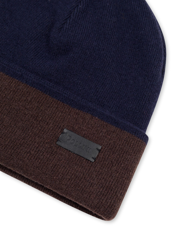Mütze aus zweifarbiger Wollmischung Photo 3