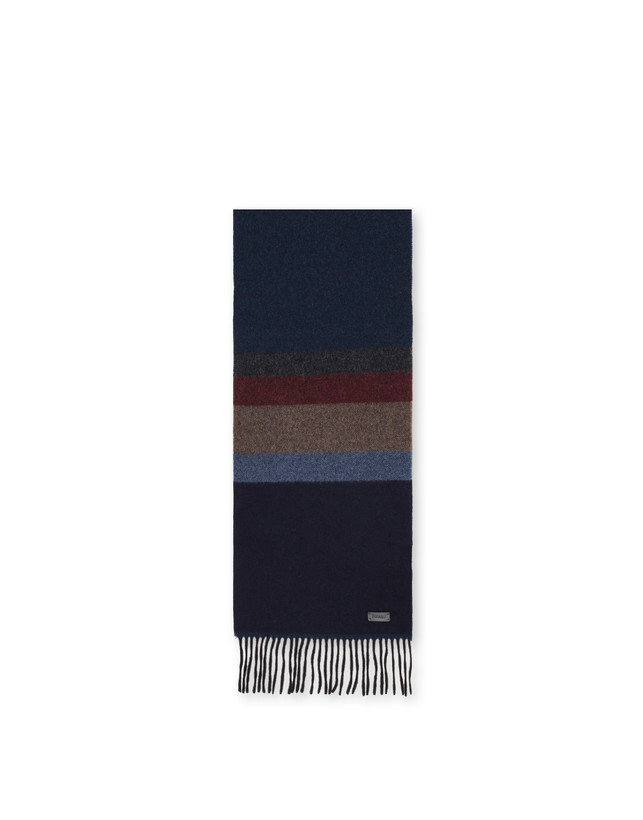Sciarpa in lana a righe Photo 1
