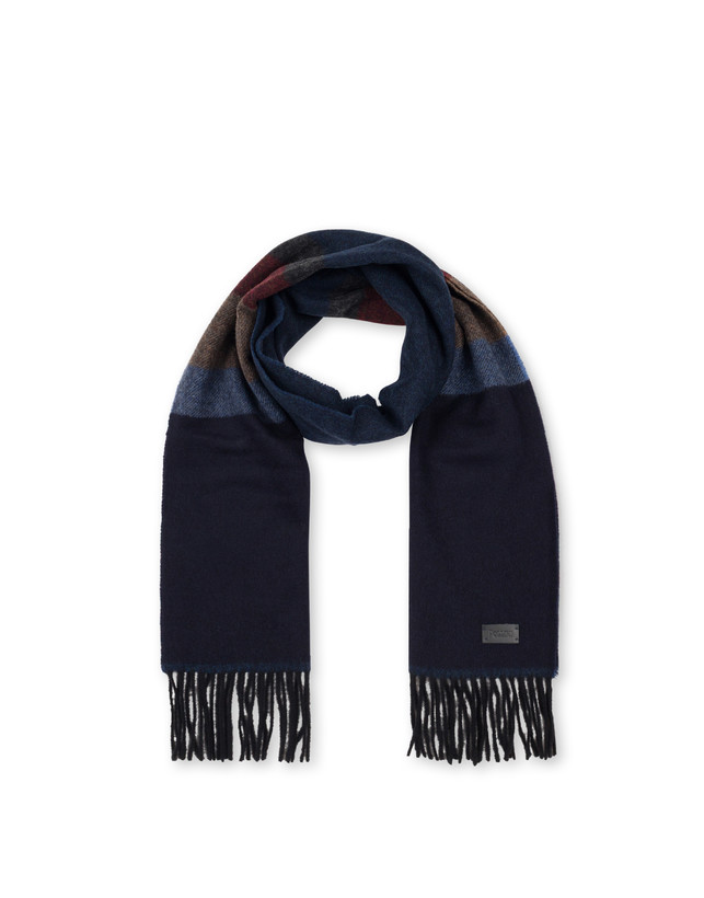 Sciarpa in lana a righe Photo 2