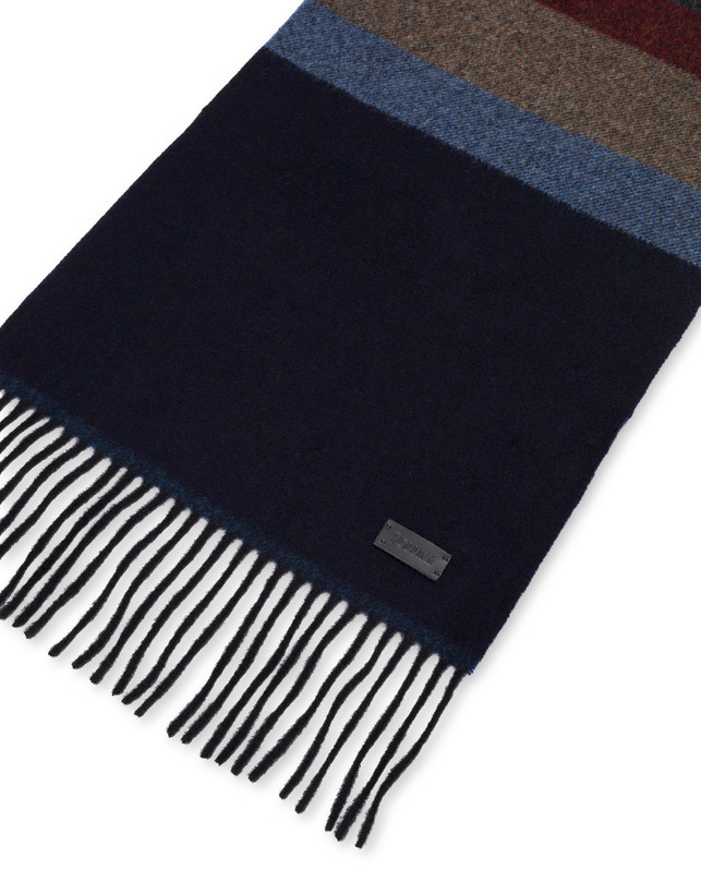 Sciarpa in lana a righe Photo 3