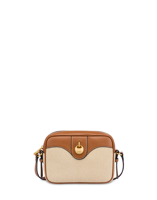 Small Crossbody Drop Bag in canvas Photo 1