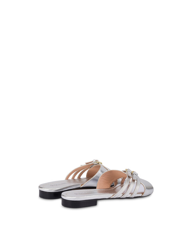 Sabot Echos In Nappa Laminata Photo 3