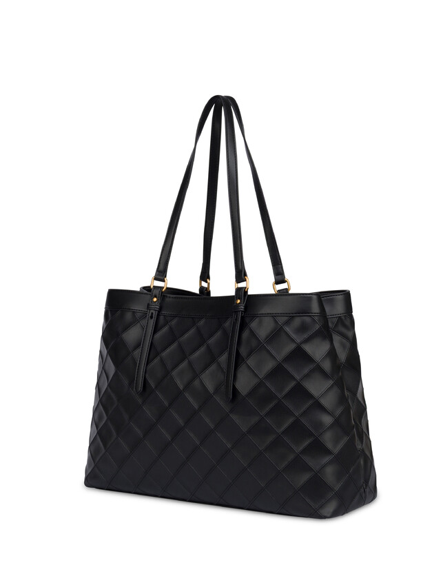 Double Handle Bag Drop Matelassè faux leather Photo 2