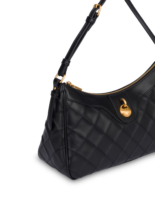 Small Shoulder Bag Drop Matelassè in faux leather Photo 4