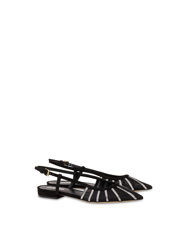 Sling Back Bling Bling In Camoscio Photo 2