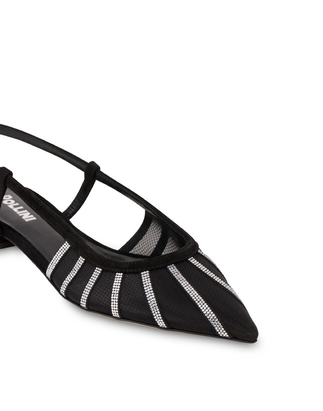 Sling Back Bling Bling In Camoscio Photo 4