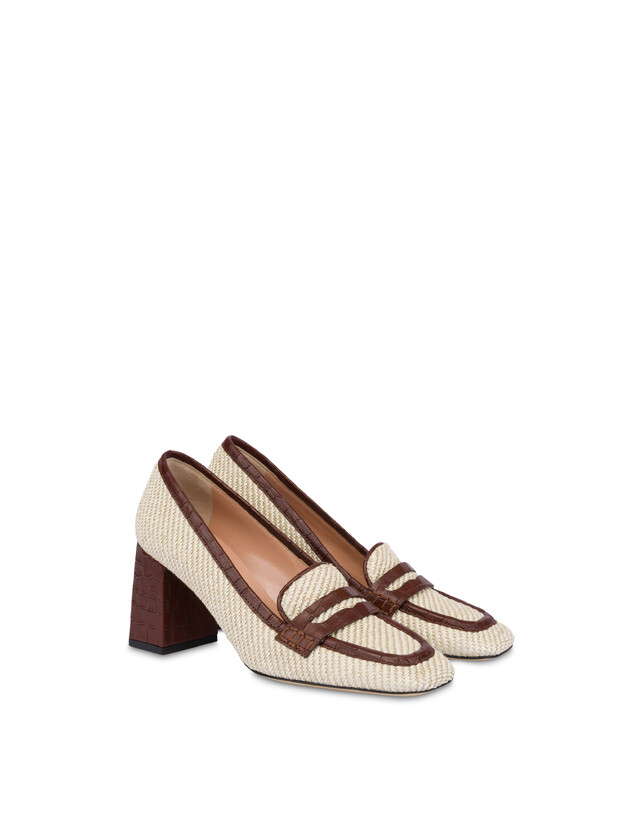 Loafer Camber Sand in Rafia Photo 2