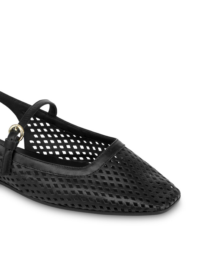 Sling Back Nina In Vitello Photo 4