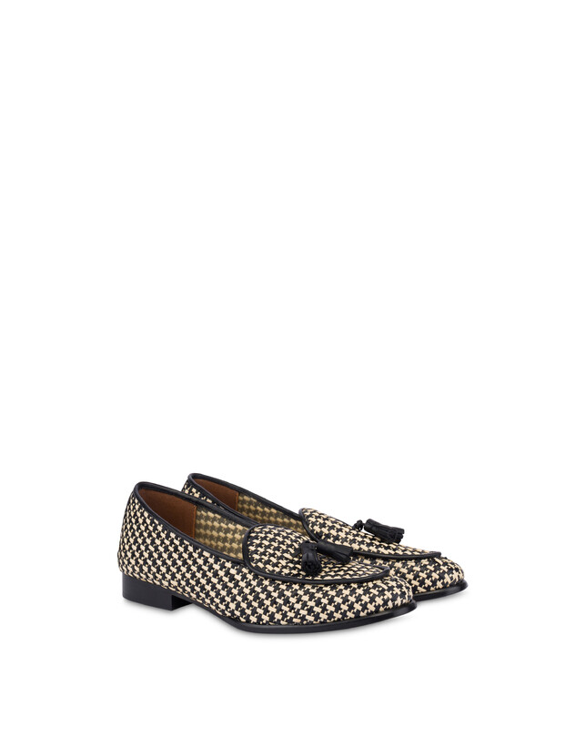 Belgian shoes Viktoria in Rafia Photo 2
