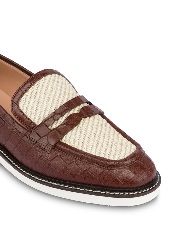 Loafer shoes Mannish in Vitello Photo 4