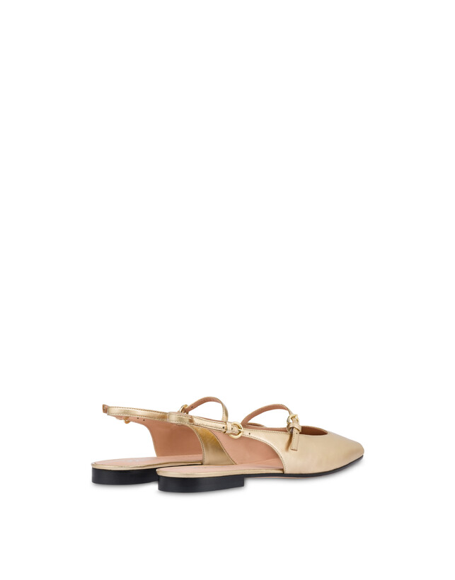 Slingback Ballet aus Nappaleder Photo 3