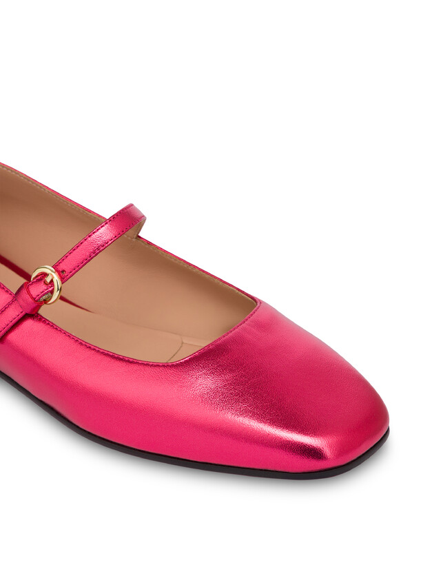 Ballerina Flat Ballet in Nappa Photo 4
