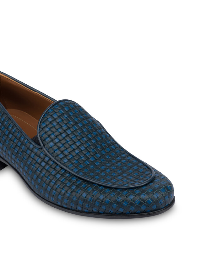 Loafer Summer Light in Vitello stampa Treccia Photo 5