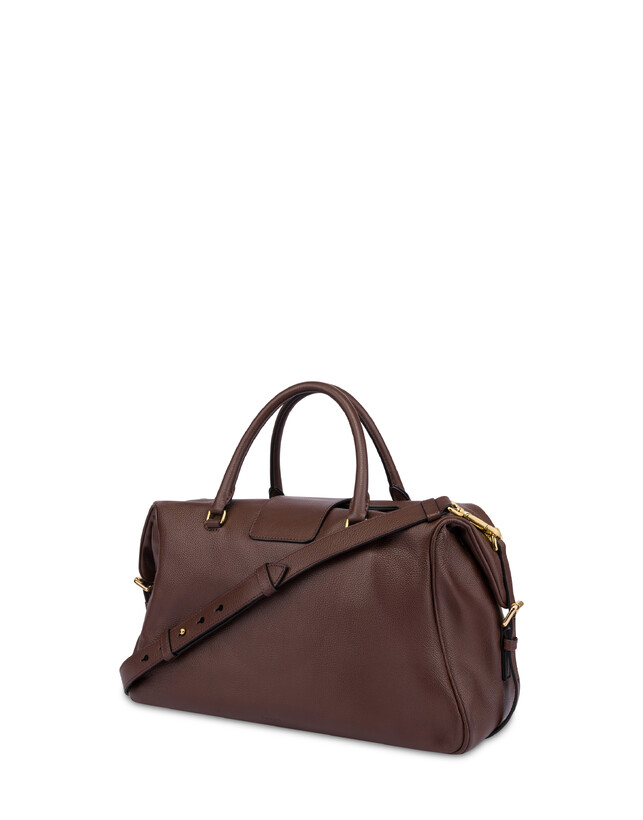 Handtasche Fence aus getrommeltem Kalbsleder mit Doppelgriff Photo 2