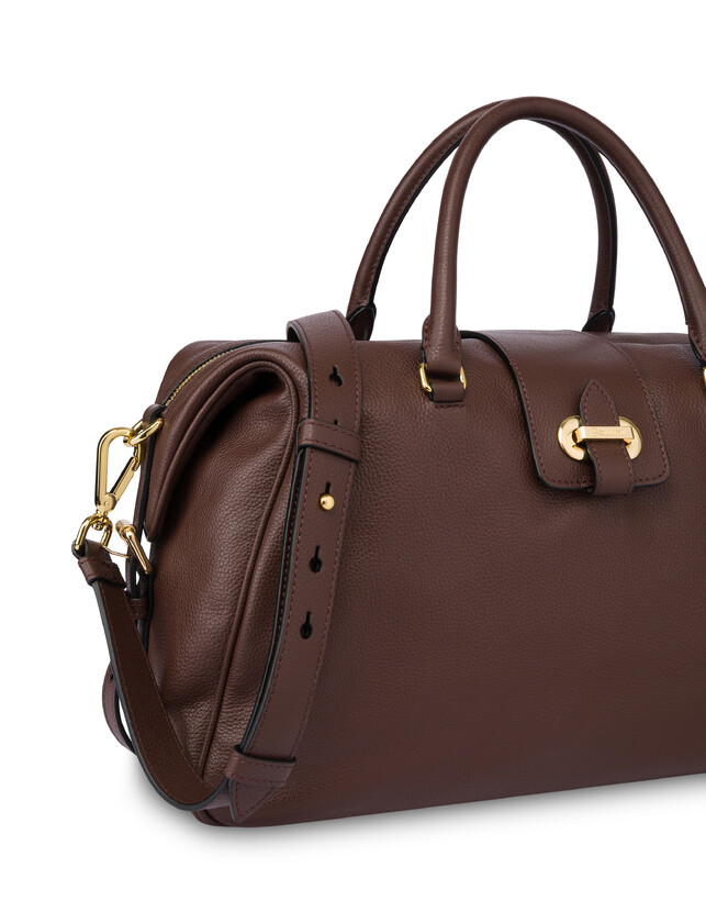 Handtasche Fence aus getrommeltem Kalbsleder mit Doppelgriff Photo 4