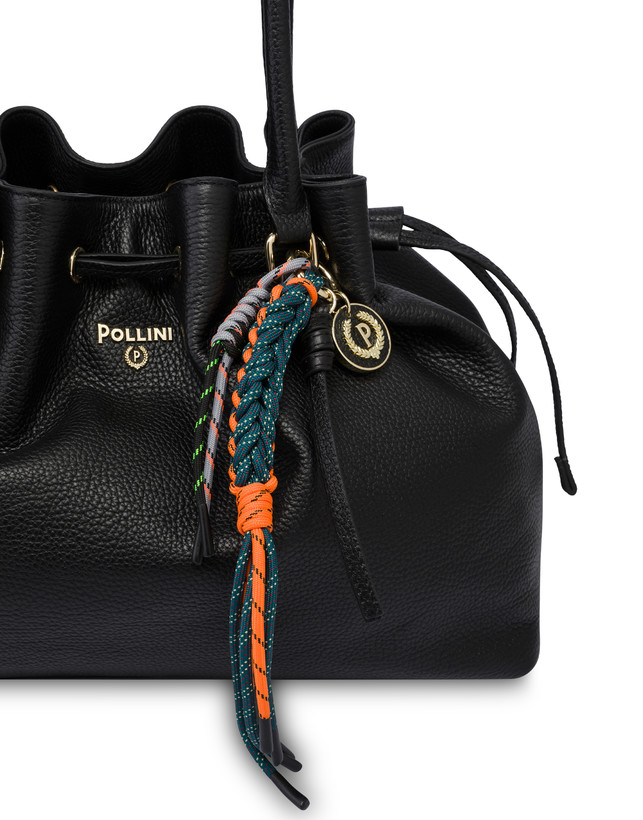 Double Handle Bag Carousel in pelle Photo 4