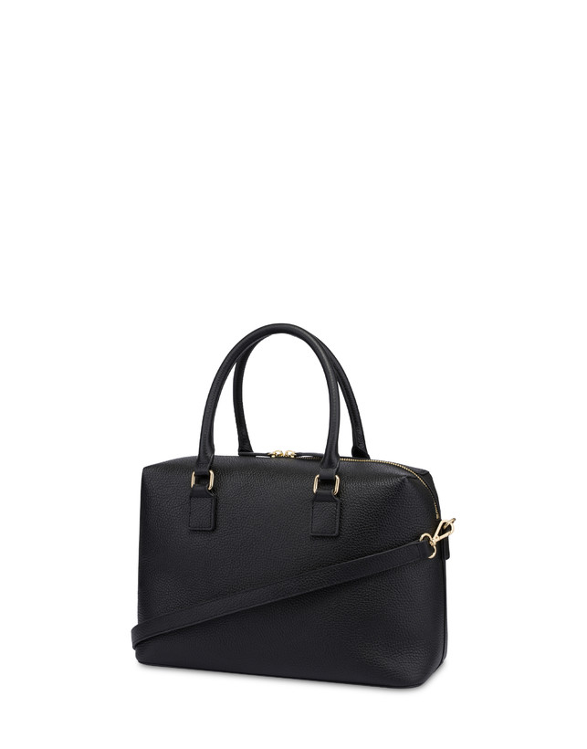 Double Handle Bag Carousel in pelle Photo 2