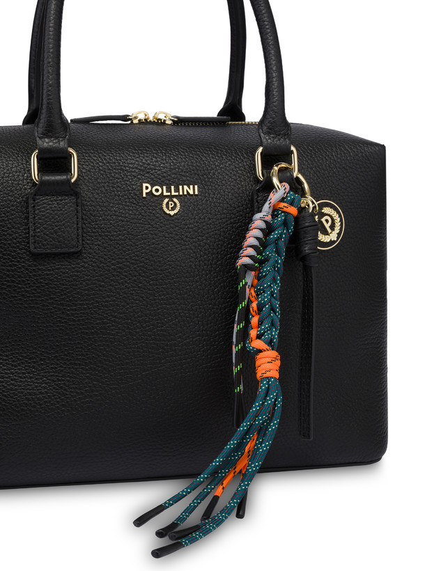 Double Handle Bag Carousel in pelle Photo 4