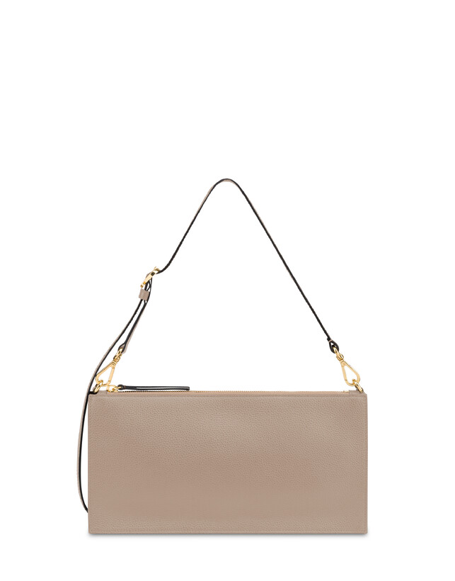 Shoulder Bag Solid In Vitello Photo 1