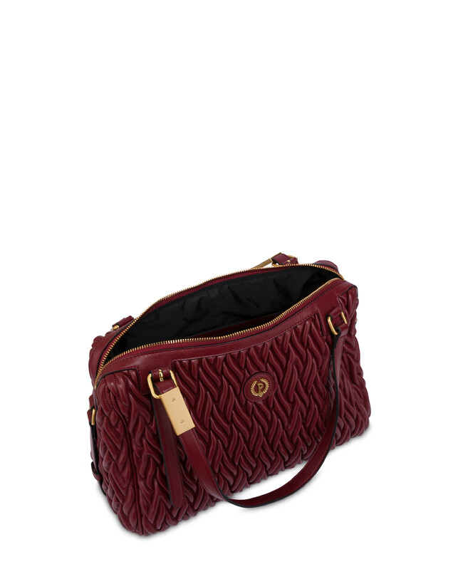 Schultertasche Alba aus gestepptem PU und weichem PU Photo 3
